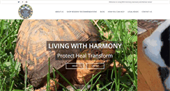 Desktop Screenshot of livingwithharmony.org